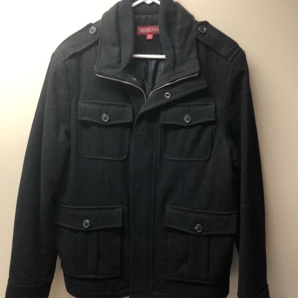 Merona Black Winter Coat